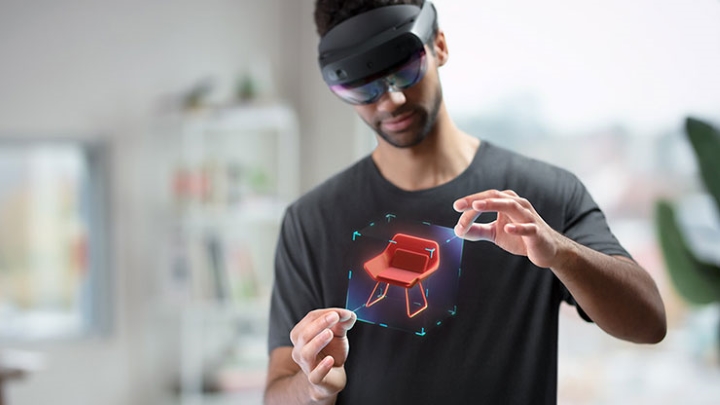 Full CAD dematerialization and use of HOLOLENS 2 mixed reality device